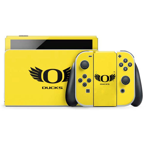 University of Oregon Ducks Yellow Nintendo Skins
