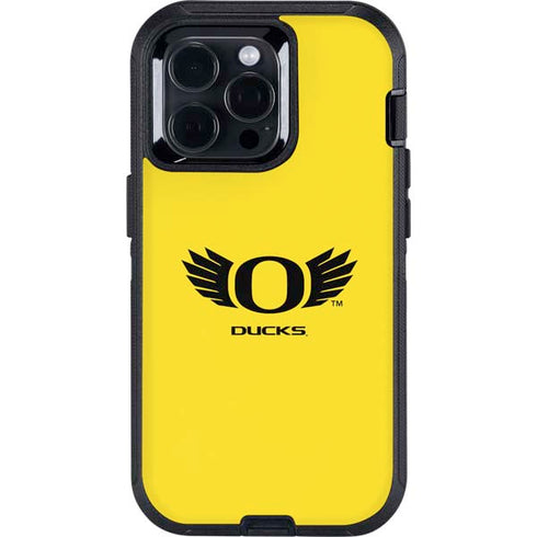 University of Oregon Ducks Yellow Otterbox Defender iPhone Skin