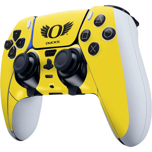 University of Oregon Ducks Yellow PS5 DualSense Edge Pro Controller Skin