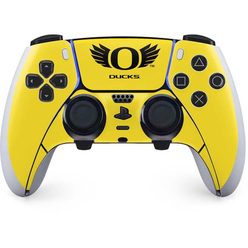 University of Oregon Ducks Yellow PlayStation PS5 Skins