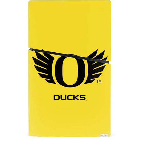 University of Oregon Ducks Yellow PS5 Slim Digital Edition Console Skin
