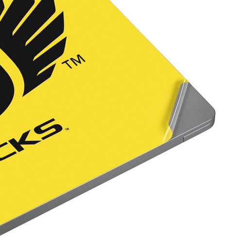 University of Oregon Ducks Yellow Laptop Skins
