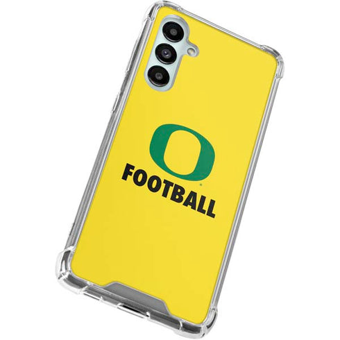 University of Oregon Football Galaxy A16 5G Clear Case