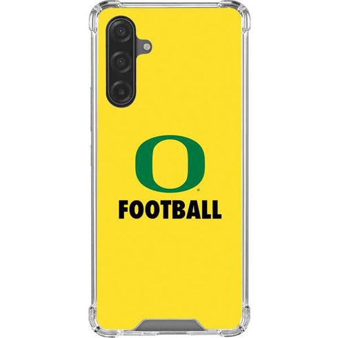 University of Oregon Football Galaxy A17 Clear Case