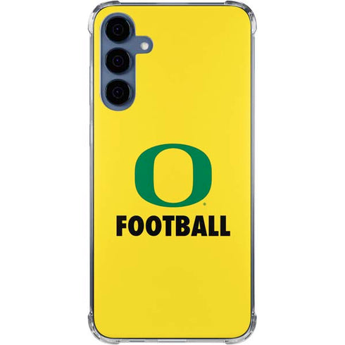 University of Oregon Football Galaxy A55 5G Clear Case