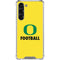 University of Oregon Football Galaxy S24 FE Clear Case