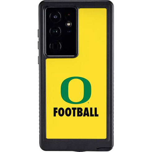 University of Oregon Football Galaxy S24 Ultra Waterproof Case