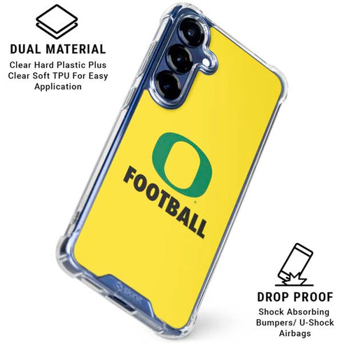 University of Oregon Football Galaxy S25 Clear Case