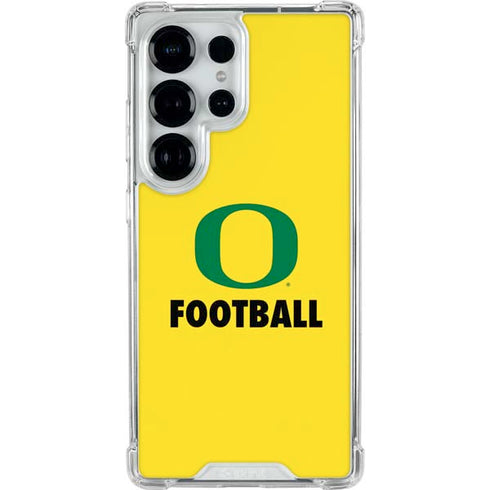 University of Oregon Football Galaxy S25 Ultra Clear Case