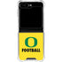 University of Oregon Football Galaxy Z Flip6 Clear Case