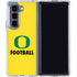University of Oregon Football Galaxy Z Fold5 5G Clear Case