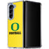 University of Oregon Football Galaxy Z Fold5 5G Clear Case