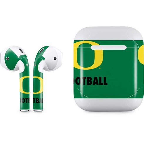 University of Oregon Football Green Apple AirPods Skin