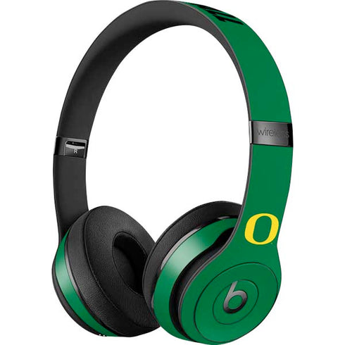 University of Oregon Football Green Beats Solo 3 Wireless Skin