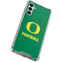University of Oregon Football Green Gabb Phone 4 Clear Case