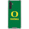 University of Oregon Football Green Galaxy A17 Clear Case
