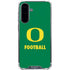 University of Oregon Football Green Galaxy A36 5G Clear Case
