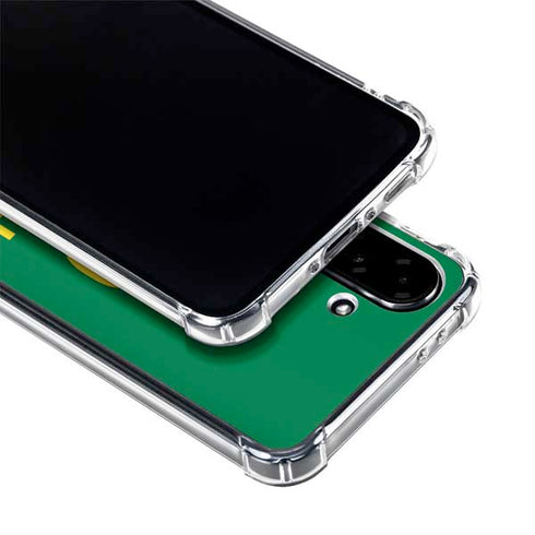 University of Oregon Football Green Galaxy A36 5G Clear Case