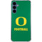 University of Oregon Football Green Galaxy A55 5G Clear Case