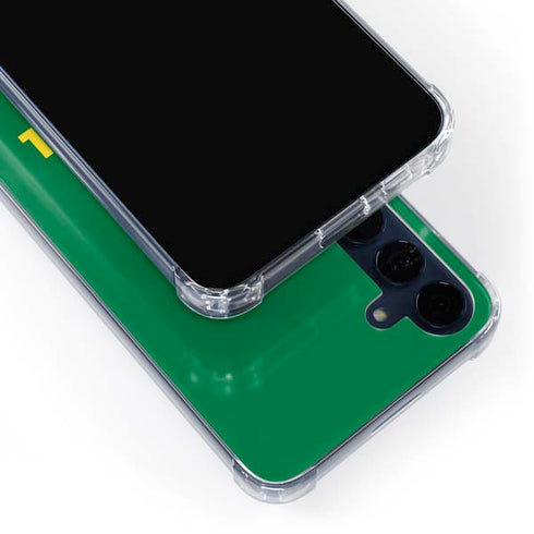 University of Oregon Football Green Galaxy A55 5G Clear Case