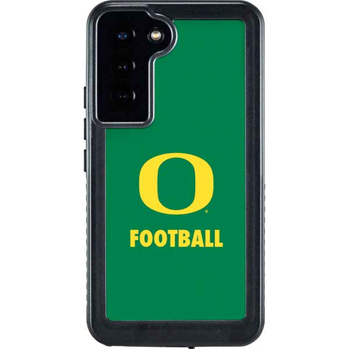University of Oregon Football Green Galaxy S24 Plus Waterproof Case
