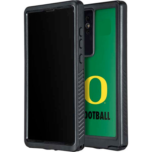 University of Oregon Football Green Galaxy S24 Ultra Waterproof Case