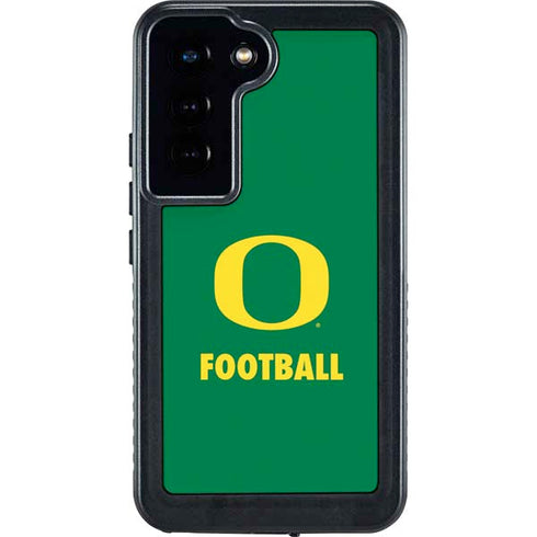 University of Oregon Football Green Galaxy S24 Waterproof Case