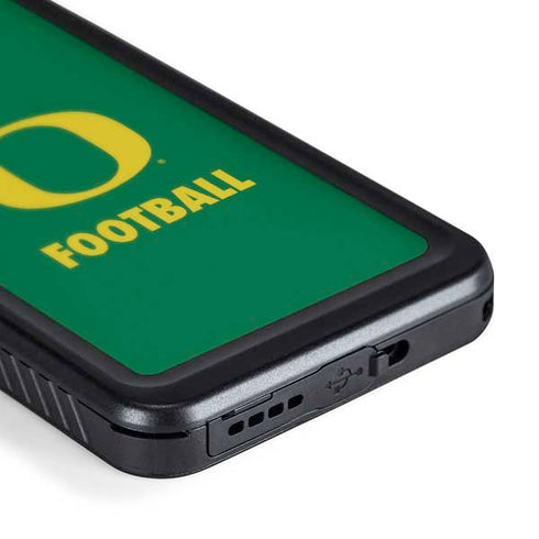 University of Oregon Football Green Galaxy S24 Waterproof Case