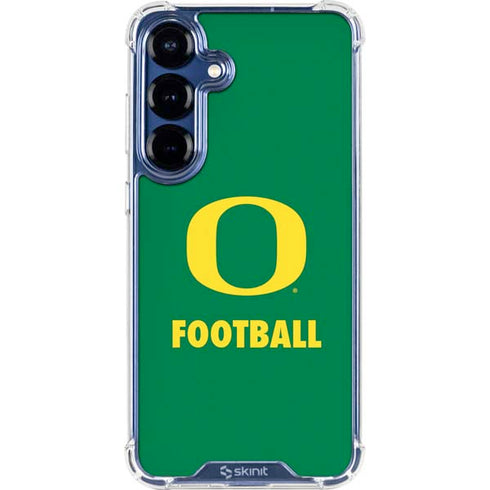 University of Oregon Football Green Galaxy S25 Clear Case