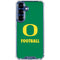 University of Oregon Football Green Galaxy S25 Clear Case