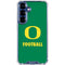 University of Oregon Football Green Galaxy S25 Plus Clear Case