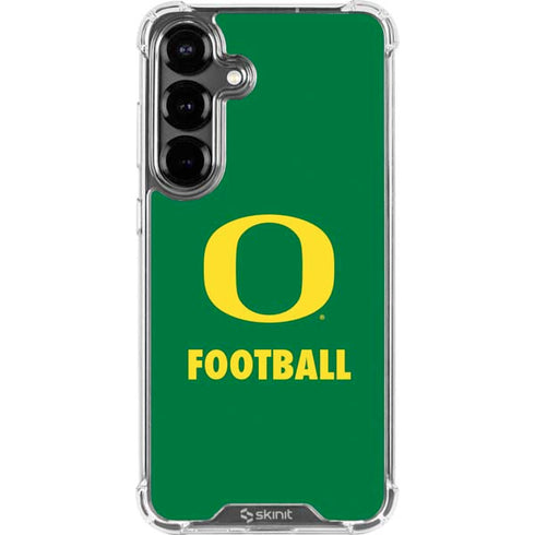 University of Oregon Football Green Galaxy S26 Clear Case