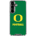 University of Oregon Football Green Galaxy S26 Clear Case