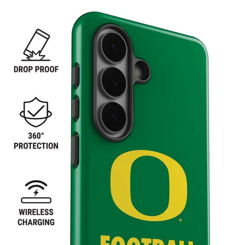 University of Oregon Football Green Galaxy S26 Plus Impact Case