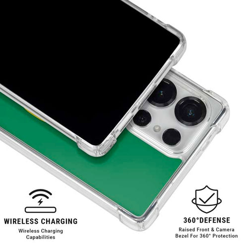 University of Oregon Football Green Galaxy S26 Ultra Clear Case