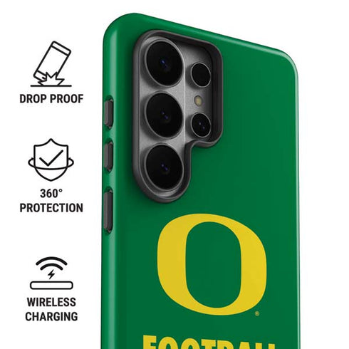 University of Oregon Football Green Galaxy S26 Ultra Impact Case