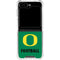 University of Oregon Football Green Galaxy Z Flip6 Clear Case