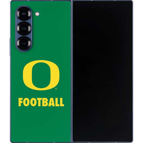 University of Oregon Football Green Galaxy Z Fold6 Skin