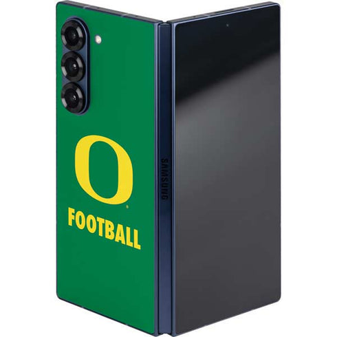 University of Oregon Football Green Galaxy Z Fold6 Skin