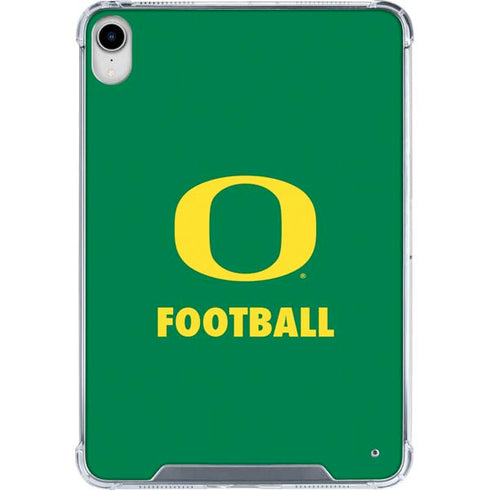 University of Oregon Football Green iPad 11th Gen (2025) Clear Case