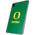 University of Oregon Football Green iPad Pro 11in (2024) Clear Case