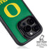 University of Oregon Football Green iPhone 14 Pro Max Kickstand Case