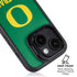 University of Oregon Football Green iPhone 15 Plus Kickstand Case