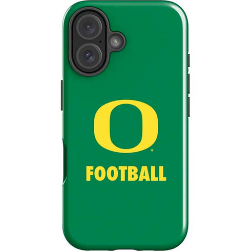 University of Oregon Football Green iPhone 16 Plus Impact Case