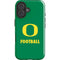 University of Oregon Football Green iPhone 16 Plus Impact Case