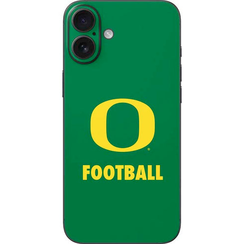 University of Oregon Football Green iPhone 16 Plus Skin
