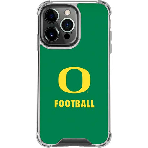 University of Oregon Football Green iPhone 16 Pro Clear Case