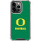 University of Oregon Football Green iPhone 16 Pro Clear Case