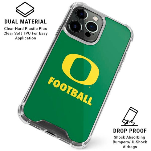 University of Oregon Football Green iPhone 16 Pro Clear Case