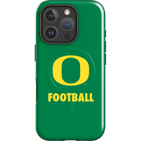 University of Oregon Football Green iPhone 16 Pro Magsafe Impact Case